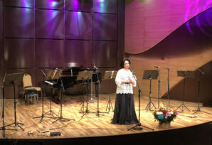 Beynəlxalq Muğam Mərkəzində konsert keçirilib - FOTOLAR