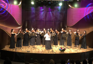 Beynəlxalq Muğam Mərkəzində konsert keçirilib - FOTOLAR