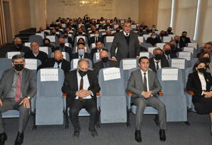 YAP Biləsuvar rayon təşkilatının yeni sədri partiya fəallarına təqdim olundu - FOTOLAR