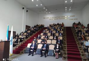 YAP Samux rayon təşkilatı sədrinin təqdimatı olub