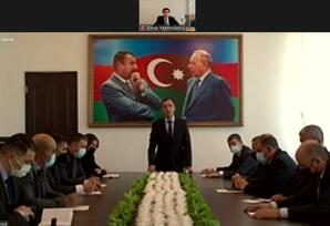 Xocavənd rayon təşkilatı sədrinin partiya fəallarına təqdimatı keçirilib FOTOLAR