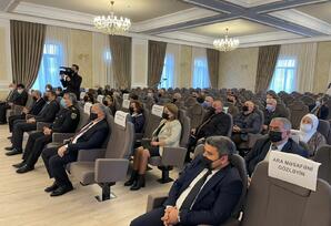 YAP Şirvan şəhər təşkilatının yeni sədri ictimaiyyətə təqdim olunub - FOTOLAR