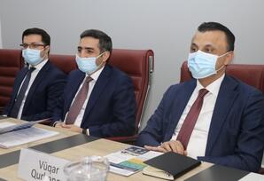 ÜST-nin nümayəndələri ilə Agentlikdə görüş keçirilib - FOTOLAR 