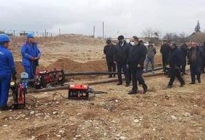 Qazanbulağın içməli su problemi həll olunur FOTO