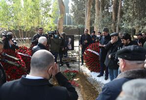 Əlibaba Məmmədov dəfn olunub -YENİLƏNİB-FOTOLAR