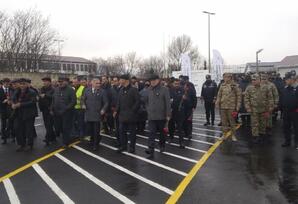 Ağdamda Xocalı soyqırımının ildönümü ilə bağlı anım mərasimi keçirilib - FOTOLAR