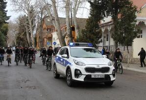 Göygöl rayonunda veloyürüş keçirilib - FOTOLAR