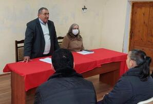 YAP Ucar rayon təşkilatının hesabat-seçki yığıncaqları davam edir FOTOLAR
