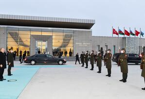 Prezident İlham Əliyevin Türkiyəyə işgüzar səfəri başa çatıb