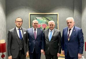 YAP ilə AK Parti arasında əməkdaşlığın perspektivləri müzakirə olunub - FOTOLAR 