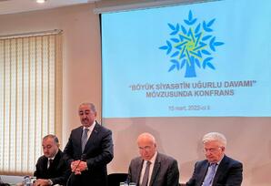 “Böyük siyasətin uğurlu davamı” mövzusunda konfrans keçirilib - FOTOLAR