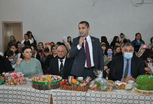 Novruz bayramı münasibətilə təntənəli tədbir keçirilib - FOTOLAR
