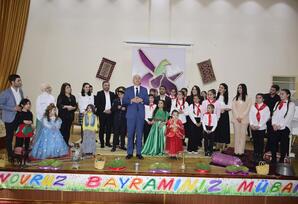 Masallıda "Novruznamə" adlı musiqili kompozisiya təqdim edilib - FOTOLAR