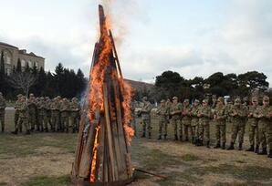 Azərbaycan Ordusunda Novruz bayramı münasibətilə silsilə tədbirlər keçirilib - FOTOLAR