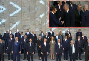 NATO ölkələri liderlərinin fövqəladə iclası başlayıb - FOTOLAR