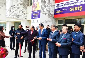 Eksklüziv Hindistan sərgisi açılıb - FOTOLAR