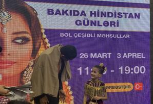Eksklüziv Hindistan sərgisi açılıb - FOTOLAR