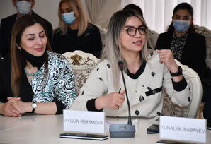 “Gender siyasətinin təşviqi-milli prioritetlər” mövzusunda tədbir keçirilib - FOTOLAR