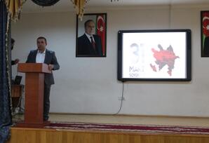 31 Mart soyqırımı bəşəriyyətə və sivilizasiyaya qarşı ağır cinayətdir - FOTOLAR