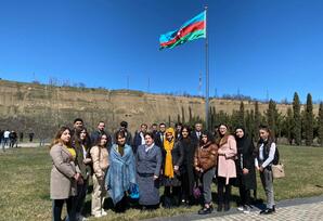 Quba şəhərində yerləşən "Soyqırımı Memorial Kompleksısi"nə ekskursiya - FOTOLAR
