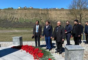 Quba şəhərində yerləşən "Soyqırımı Memorial Kompleksısi"nə ekskursiya - FOTOLAR