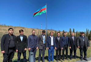 Quba şəhərində yerləşən "Soyqırımı Memorial Kompleksısi"nə ekskursiya - FOTOLAR
