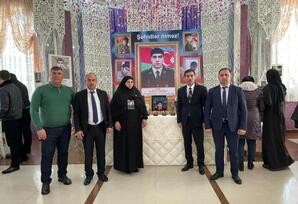Sabunçu rayonunda şəhidin anım mərasimi keçirilib - FOTOLAR