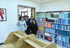Parlament nümayəndə heyəti Prezident məktəbində və Həzrəti İmam Məscid kompleksində olub - FOTOLAR