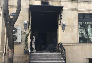 Gecə klubunda baş vermiş yanğından - FOTOREPORTAJ
