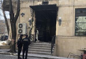 Gecə klubunda baş vermiş yanğından - FOTOREPORTAJ