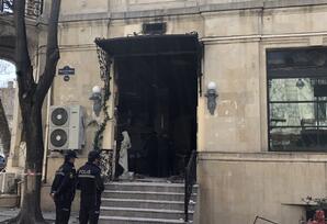 Gecə klubunda baş vermiş yanğından - FOTOREPORTAJ