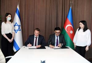 Fərid Qayıbov İsrail dövlətinin turizm nazirini qəbul edib - FOTOLAR