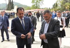Lənkəranın Hirkan qəsəbəsində şəhid adına xatirə bulağı açılıb