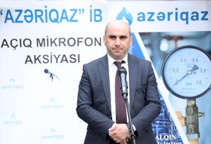 Nəsimi rayonunda "Açıq mikrofon" aksiyası baş tutub - FOTOLAR 