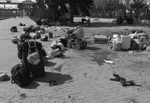 Kramatorsk şəhərinin dəmiryol vağzalına “Toçka-U” raketi ilə vurulub