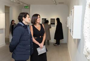 Londonda Aida Mahmudova Liminality adlı fərdi sərginin açılışı olub FOTO