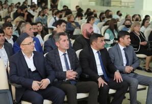 Aİİ Quba rayonunda abituriyentlərlə görüş təşkil edib - FOTOLAR