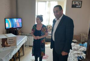 Yasamal rayonunda Ramazan bayramı münasibətilə aztəminatlı ailələrə bayram sovqatlarının paylanılması sona çatıb FOTOLAR
