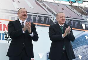 Azərbaycan və Türkiyə prezidentləri Rizə-Artvin Hava Limanının açılışında iştirak edib  - FOTOLAR