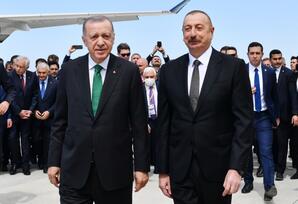 Azərbaycan və Türkiyə prezidentləri Rizə-Artvin Hava Limanının açılışında iştirak edib  - FOTOLAR