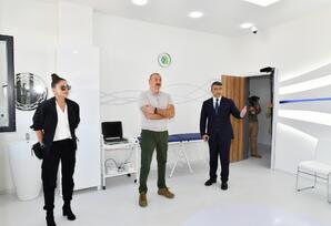 Preziden və Birinci xanım “Ağıllı kənd” layihəsinin açılış mərasimində iştirak ediblər - FOTOLAR - YENİLƏNİB
