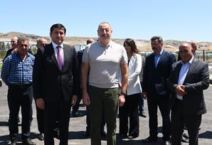 Preziden və Birinci xanım “Ağıllı kənd” layihəsinin açılış mərasimində iştirak ediblər - FOTOLAR - YENİLƏNİB