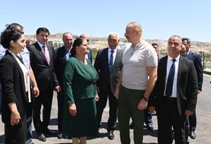 Preziden və Birinci xanım “Ağıllı kənd” layihəsinin açılış mərasimində iştirak ediblər - FOTOLAR - YENİLƏNİB