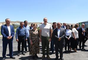 Preziden və Birinci xanım “Ağıllı kənd” layihəsinin açılış mərasimində iştirak ediblər - FOTOLAR - YENİLƏNİB