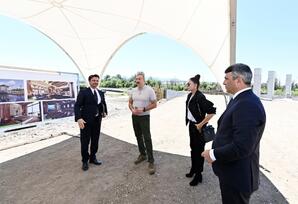 Preziden və Birinci xanım “Ağıllı kənd” layihəsinin açılış mərasimində iştirak ediblər - FOTOLAR - YENİLƏNİB