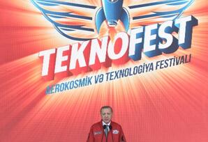 Azərbaycan və Türkiyə prezidentləri "TEKNOFEST Azərbaycan" festivalına qatılıblar
