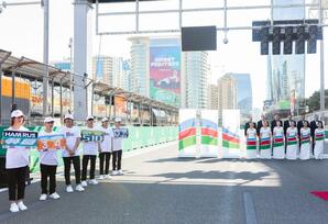 "Formula 1" Azərbaycan Qran Prisinin açılış mərasimi keçirilib - FOTOLAR