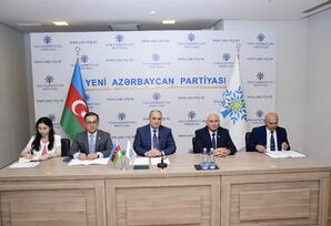 Yeni Azərbaycan Partiyası və Çin Kommunist Partiyası arasında videoformatda görüş keçirilib - FOTOLAR