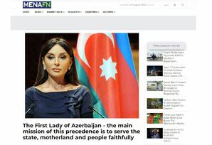 BƏƏ, Misir və Oman nəşrləri Mehriban Əliyevadan yazıblar - FOTOLAR