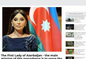 BƏƏ, Misir və Oman nəşrləri Mehriban Əliyevadan yazıblar - FOTOLAR
